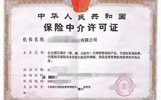 保险代理牌照 - 保险代理牌照和保险经纪牌照