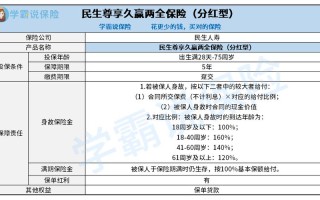 民生人寿保险，民生人寿保险股份有限公司