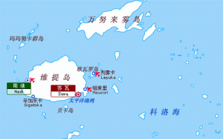 南太平洋岛国地图（南太平洋岛国属于哪个洲）