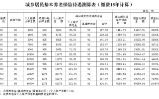 居民养老保险缴费标准 - 湖南省城乡居民养老保险缴费标准