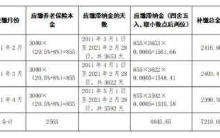 养老保险滞纳金 - 养老保险滞纳金是单位交还是个人交