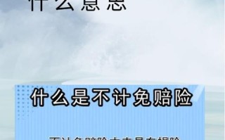 不计免赔是什么意思 - 包含不计免赔是什么意思