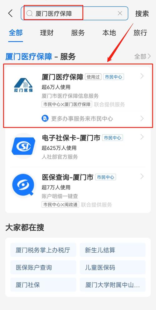 厦门医社保查询，厦门医社保查询官方网站app