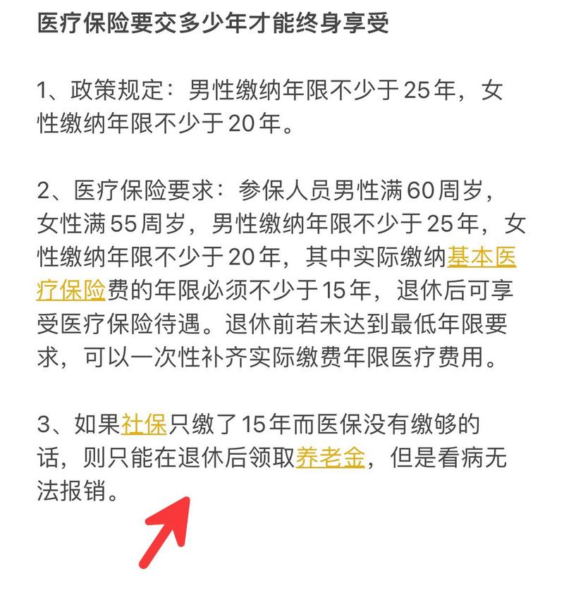 医保缴费年限(医保缴费年限查询方法) 医保缴费年限(医保缴费年限查询方法)