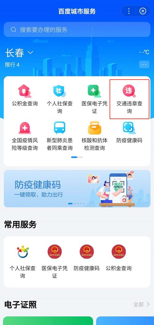 长春违章查询（长春违章查询网上查询）