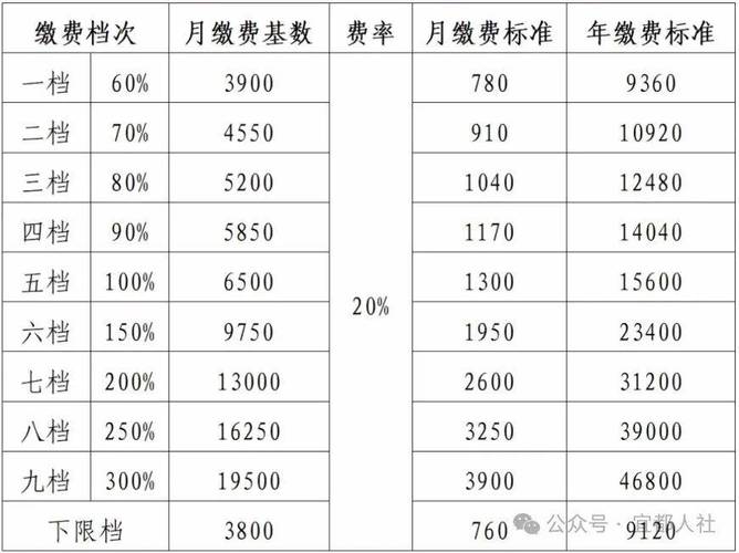 2020年社保费用表(2020年社保费用表浙江温州) 2020年社保费用表(2020年社保费用表浙江温州)