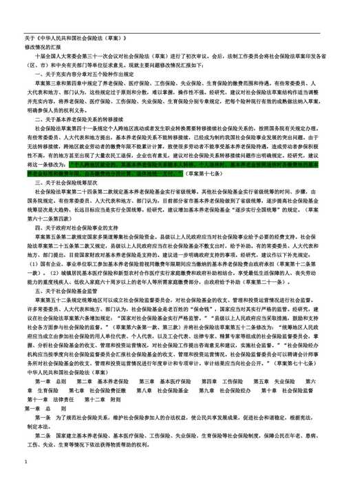 社会保险法全文(社会保险法简介) 社会保险法全文(社会保险法简介)